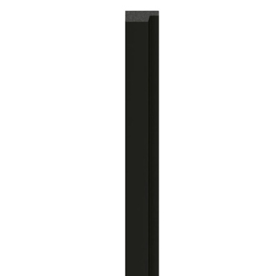 Рейка левая для стеновой панели Linerio M-LINE Black (чёрный)